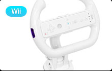 Wii Steering Wheel with detachable base
