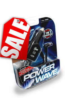 PSP PowerWave car audio device