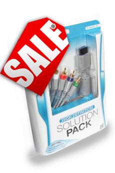 High definition component cable for Wii