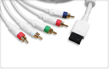 High definition component cable for Wii