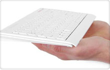 Ultra slim wireless keyboard for the Wii