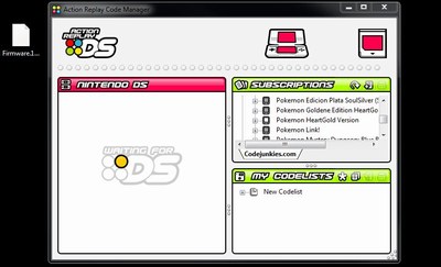 codejunkies action replay ds driver windows 7