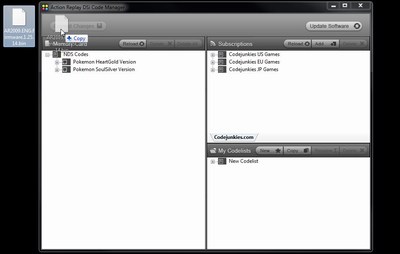 codejunkies support action replay firmware desmume